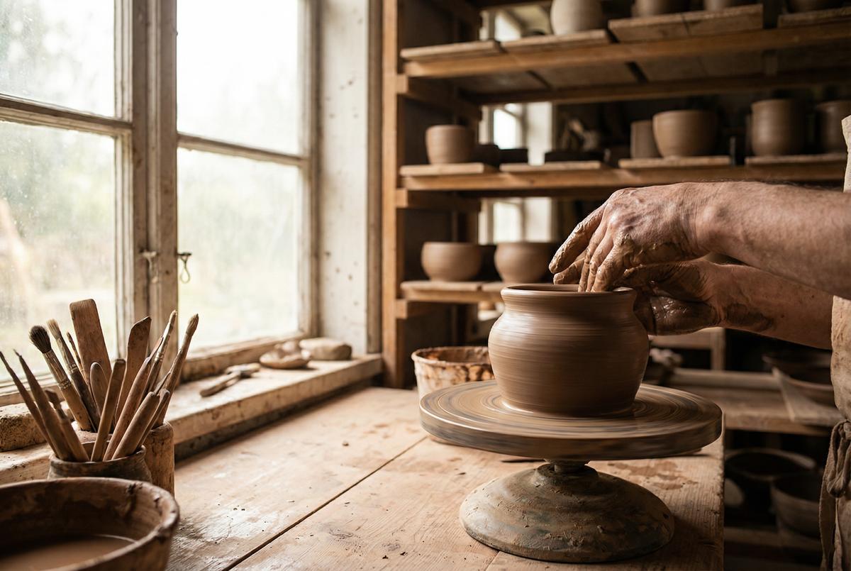 17c手作陶器摄影